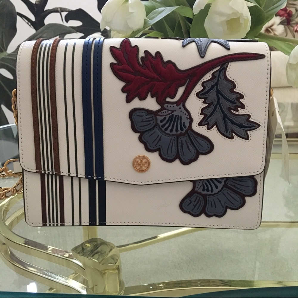 ‼️NWT‼️TORY BURCH Robinson Embroidered Mini Bag